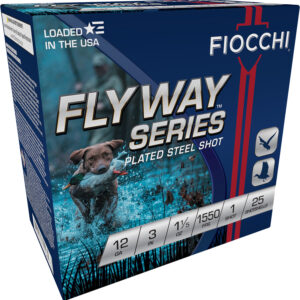 Fiocchi 123ST151 Flyway  12Gauge 3" 1 1/5oz 1Shot 25 Per Box/10 Case