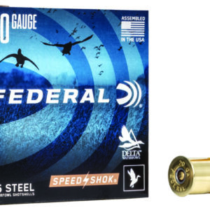 Federal WF2091 Speed-Shok  20Gauge 3" 7/8oz 1Shot 25 Per Box/10 Case