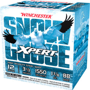 Winchester Ammo WXS12LBB Xpert Snow Goose High Velocity 12Gauge 3.50" 1 3/8oz BBShot 25 Per Box/10 Case