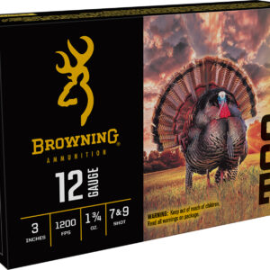 Browning Ammo B193921230 TSS Tungsten Turkey 12Gauge 3" 1 3/4oz Tungsten 7/9Shot 5 Per Box/10 Case