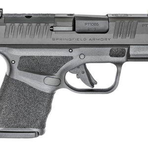 Springfield Armory HC9319BOSP Hellcat OSP Micro-Compact 9mm Luger 11+1/13+1 3" Black Melonite Hammer Forged Barrel, Black Melonite Optic Ready/Serrated Steel Slide, Adaptive Textured Grip