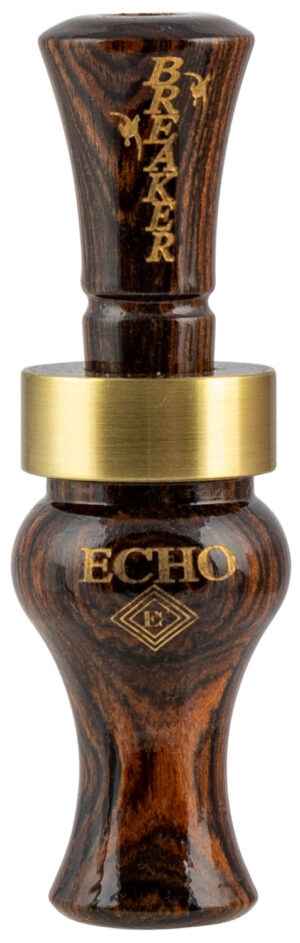 Echo Calls 78913 Breaker Single Reed Mallard Hen Sounds Attracts Ducks Brown Bocote Timber