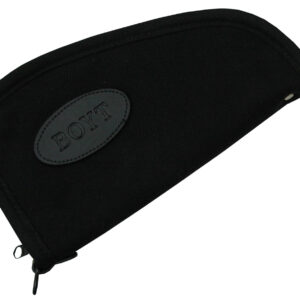 Boyt Harness 0PP630003 Heart-Shaped Pistol Rug 14" Long Black Canvas Holds Handgun