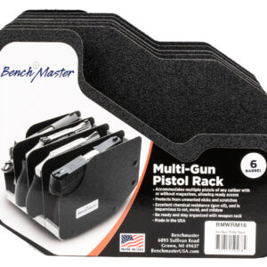 BenchMaster BMWRM16 WeaponRac  Kydex Holds 6 Handguns