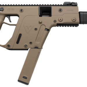 Kriss USA KV90CFD20 Vector CRB G2 9mm Luger 40+1 16" Black Nitride Threaded Barrel, Flat Dark Earth Picatinny Rail Aluminum Receiver, FDE Synthetic 6 Position Stock & Polymer Grip