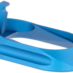 Walther Arms 2836319 Flared Magwell  for Walther PPQ w/Steel or Polymer Frame Blue Machined Aluminum