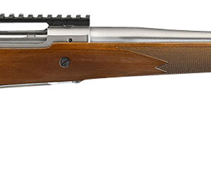 Ruger 57125 Hawkeye Hunter Full Size 204 Ruger 5+1 24" Satin Stainless Steel Threaded Barrel, Picatinny Rail Steel Receiver, Fixed American Walnut w/Pistol Grip Stock