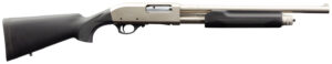 Charles Daly 930228 301 Tactical 12 Gauge Pump 3" 5+1 18.50" Black Vent Rib Barrel, Nickel Aluminum Receiver, Fixed Black Synthetic Stock