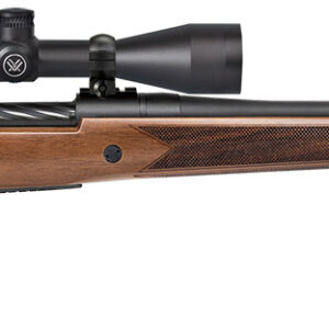 Mossberg 28127 Patriot  7mm Rem Mag Caliber with 3+1 Capacity, 24" Threaded/Fluted Barrel, Matte Blued Metal Finish & Walnut Stock Right Hand (Full Size) Includes Vortex Crossfire II 3-9x40mm Scope