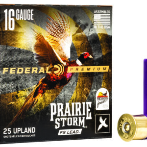 Federal PFX164FS4 Premium Prairie Storm FS 16Gauge 2.75" 1 1/8oz 4Shot 25 Per Box/10 Case