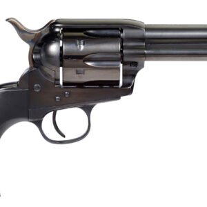 Taylors & Company 555162 Devil Anse  357 Mag Caliber with 4.75" Blued Finish Barrel, 6rd Capacity Blued Finish Cylinder, Color Case Hardened Finish Steel Frame & Matte Black Wood Grip