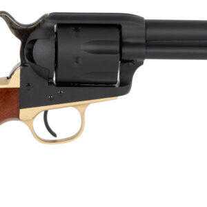 Taylors & Company 550432 Old Randall  45 Colt (LC) Caliber with 4.75" Barrel, 6rd Capacity Cylinder, Overall Blued Finish Steel & Walnut Navy Size Grip