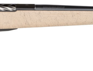 Tikka JRTXRT318 T3x Lite 270 Win 3+1 22.40" Fluted/Threaded, Black Barrel/Rec, Black Webbed Tan Roughtech Synthetic Stock, Interchangeable Grip, Muzzle Brake