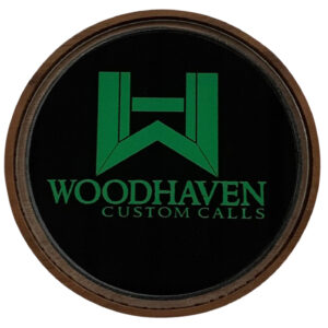 Woodhaven WH025 Legend Series  Friction Call Turkey Hen Sounds Attracts Turkeys Brown Glass/Wood