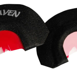 Woodhaven WH304 Red Ninja Half Venom Diaphragm Call Triple Reed Attracts Turkeys Black