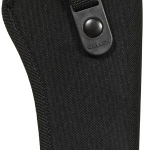 Allen 44818 Cortez  Size 18 OWB Style Black Polyester, Adjustable Strap & Belt Loop Mount Type fits 6" Barrel DA Revolver with Full Lug Right Hand