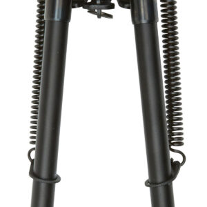 Allen 2188 Bozeman  Rifle Bipod Black Aluminum w/Sling Swivel Mount, Rubber Feet & 9-13" Vertical Adjustment