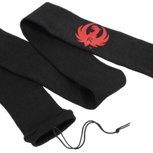 Ruger 13401 Gun Sock  52" Rifle Or Shotgun, Black Knit With Ruger Logo