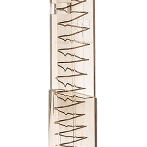 ETS Group GLK43X19 Pistol Mags  19rd Extended 9mm Luger Compatible w/ Glock 43X/48 Clear Polymer