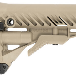 FAB Defense FXGLR16T GLR-16  Buttstock for AR-15/ M16 Flat Dark Earth Polymer