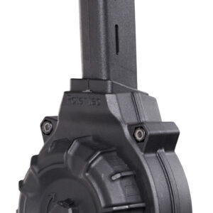 ProMag DRMA19 Standard  50rd Drum 40 S&W Compatible w/ Glock 22/23 Black DuPont Zytel Polymer