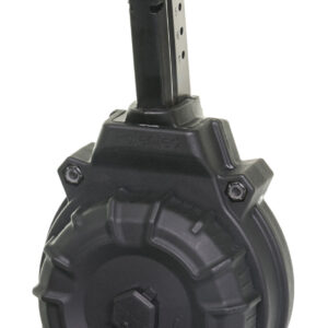 ProMag DRMA15 Standard  50rd Drum 9mm Luger Fits S&W M&P Shield Black DuPont Zytel Polymer