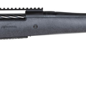 Mossberg 28103 Patriot Long Range Hunter 6.5 Creedmoor Caliber with 5+1 Capacity, 22" Threaded/Fluted Barrel, Matte Blued Metal Finish & Sniper Gray Fixed Monte Carlo Stock Right Hand (Full Size)