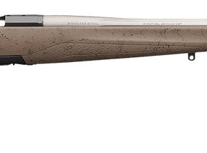 Browning 035514294 X-Bolt Western Hunter Long Range 6.5 PRC 3+1 26" MB Matte Blued Spider Webbed Flat Dark Earth Cerakote Hard Core Fiber-Fusion with Adjustable Comb Stock Right Hand (Full Size)