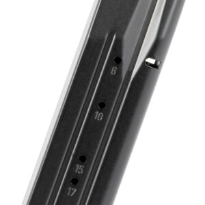 Mec-Gar MGWIT38LFAFC Standard  Blued w/ Anti-Friction Coating Detachable 17rd 38 Super for Tanfoglio Witness Large Frame