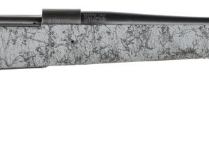 Howa HHS43531 M1500 HS Precision 300 PRC 3+1 24" Threaded Barrel, Black Steel Receiver, Gray w/Black Webbing HS Precision Synthetic Stock