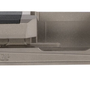 Grey Ghost Precision GGP365GRY1 GGP365 Version 1 Slide Fits Sig P365, Optic Cut Compatible w/Sig RomeoZero & Shield RMS-C, Aggressive Front & Rear Serrations, 17-4 Stainless Steel w/Gray DLC Finish