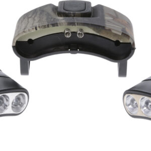 Cyclops CYCHCDTWGN Orion Tilt 30 Lumens Green/White LED Bulb Camo Clip-On