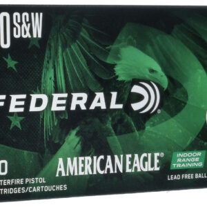 Federal AE40LF1 American Eagle Indoor Range Training 40S&W 120gr Lead Free IRT 50 Per Box/10 Case