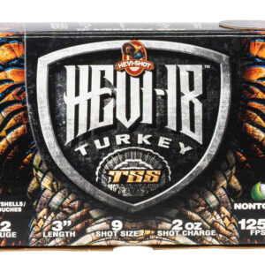 HEVI-Shot HS4009 HEVI-18 TSS Turkey 12Gauge 3" 2oz Tungsten 9Shot 5 Per Box/10 Case