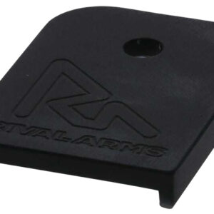 Rival Arms RA70G001A Mag Baseplate  9mm Luger/40 S&W/357 Sig, Compatible w/Glock (except 36/42/43/48), Black Aluminum