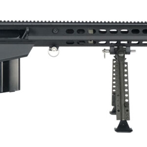 Barrett 18059 M107A1  50 BMG 29" 10+1 Black Cerakote Black Fixed w/Sorbothane Recoil Pad Stock Black Polymer Grip