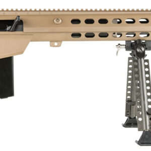 Barrett 18065 M107A1  50 BMG 29" 10+1 Flat Dark Earth Cerakote Flat Dark Earth Fixed with Sorbothane Recoil Pad Stock Black Polymer Grip
