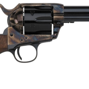Pietta HF357CHS434NM 1873 Great Western II Californian 357 Mag 6rd 4.75" Blued Steel Barrel & Cylinder, Color Case Hardened Steel Frame, Walnut Grip, Exposed Hammer