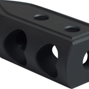 Timber Creek Outdoors 9MMHBBLC Heart Breaker Muzzle Brake Black Cerakote with 1/2"-28 tpi Threads for 9mm AR-Platform