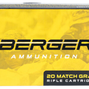Berger Bullets 31021 Tactical Rifle 6.5Creedmoor 130gr Hybrid Open Tip Match 20 Per Box/10 Case
