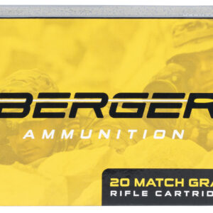 Berger Bullets 31011 Target Rifle 6.5Creedmoor 140gr Hybrid 20 Per Box/10 Case