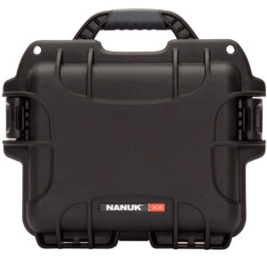 Nanuk 9081001 908  Waterproof Black Resin w/ Foam Padding&Airline Approved