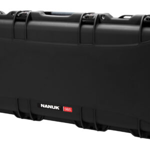 Nanuk 9851001 985  Black Polymer Tactical Rifle/Takedown Shotgun