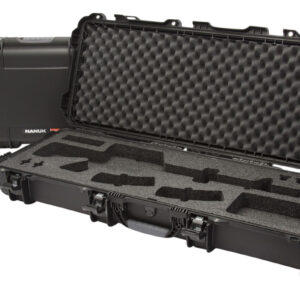 Nanuk 990AR01 990  Black Polymer w/ Foam Padding Lockable Latches & Wheels