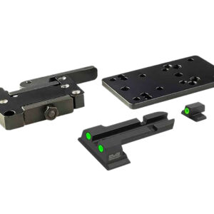 Meprolight USA 88071504 Micro RDS Adapter Quick Detach Black Steel S&W M&P Meprolight TruDot Mount