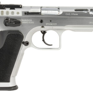 Tanfoglio IFG TFSTOCKM10 Defiant Stock Master 10mm Auto 13+1 4.75" Hard Chrome Steel/Aluminum Grip