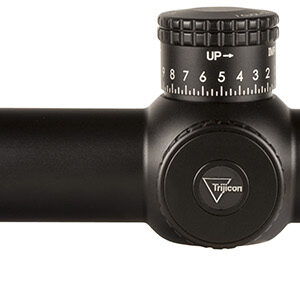 Trijicon 200162 AccuPoint  Satin Black 4-24x50mm 30mm Tube Illuminated Duplex w/Green Dot Reticle  Second Focal Plane