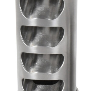 American Precision Arms G2F5838S Gen 2 Fat Bastard Self Timing Brake Stainless Steel with 5/8"-24 tpi Threads, 3.30" OAL & 1.115" Diameter for 338 Cal Rifle