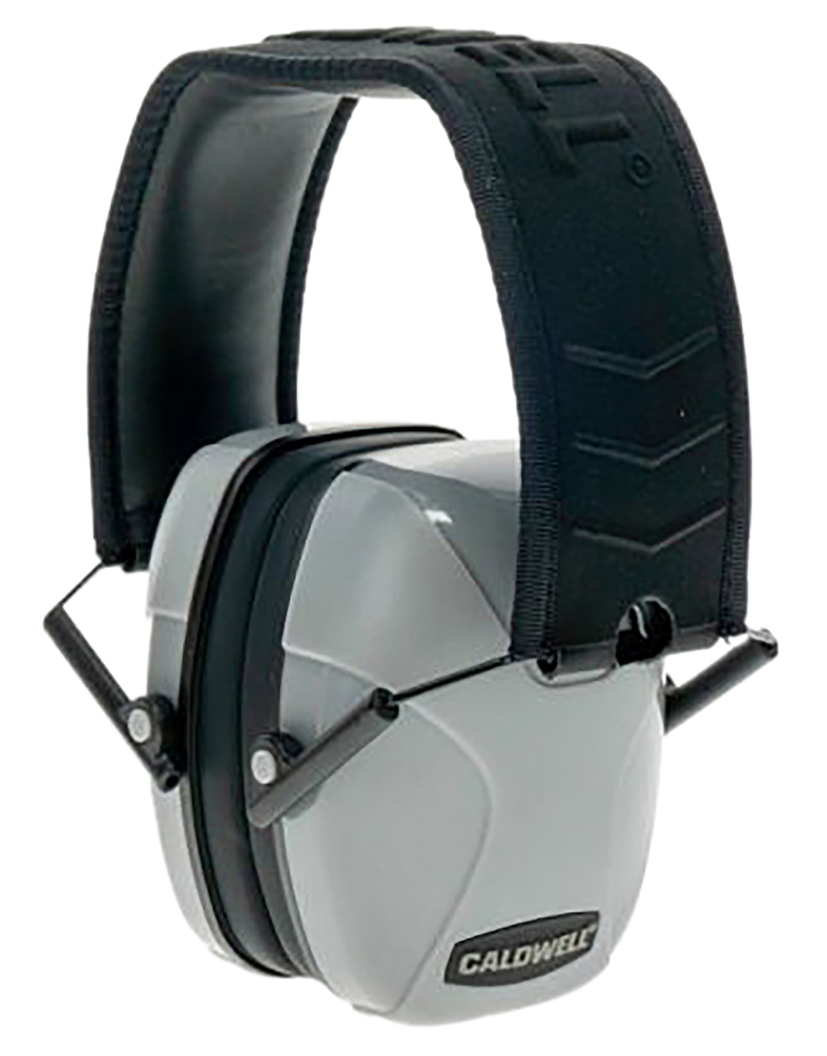 Caldwell 1103305 Passive Low-Profile Muff 24 dB Over the Head Gray/Black Adult