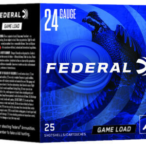 Federal N1248 Game-Shok Heavy Field 24Gauge 2.50" 11/16oz 8Shot 25 Per Box/10 Case